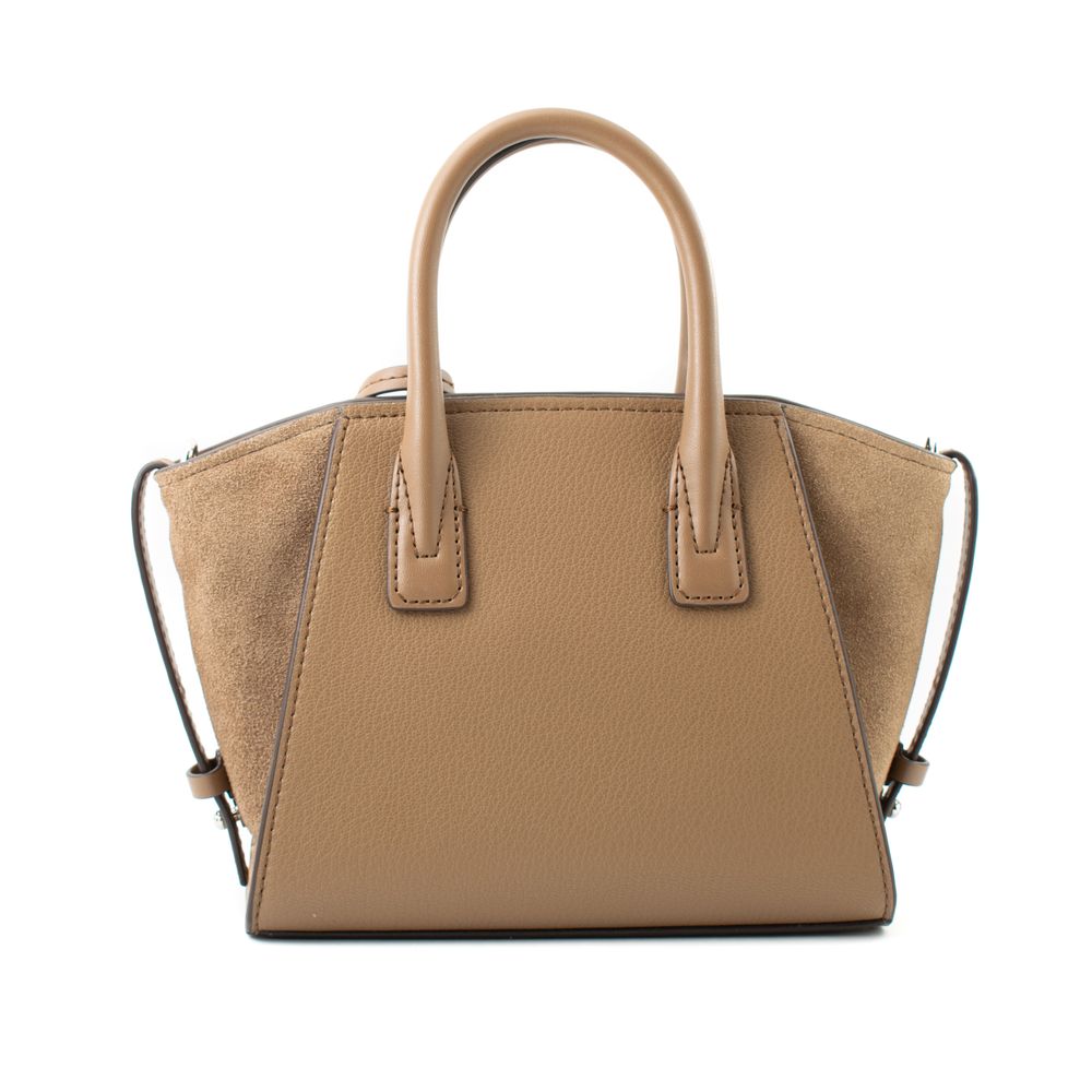 Sac à main en cuir marron Michael Kors