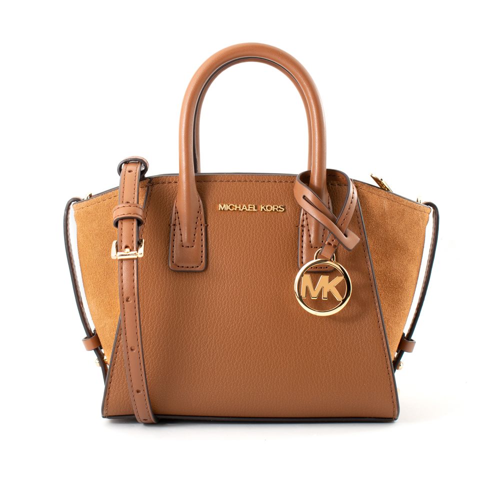 Sac à main en cuir marron Michael Kors
