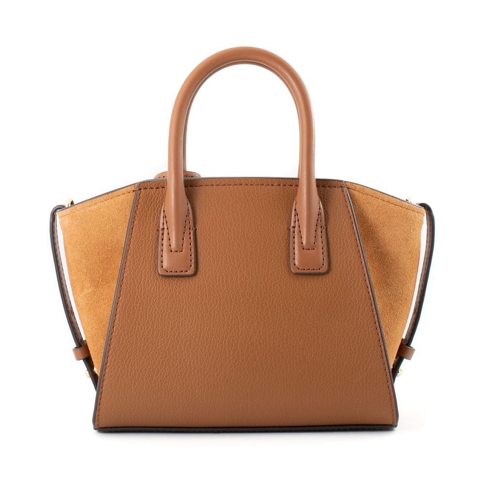 Sac à main en cuir marron Michael Kors