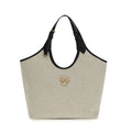 Versace Beige Cotton Tote Bag