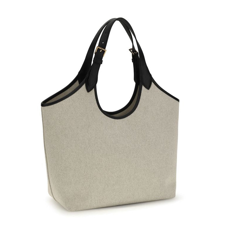 Versace Beige Cotton Tote Bag