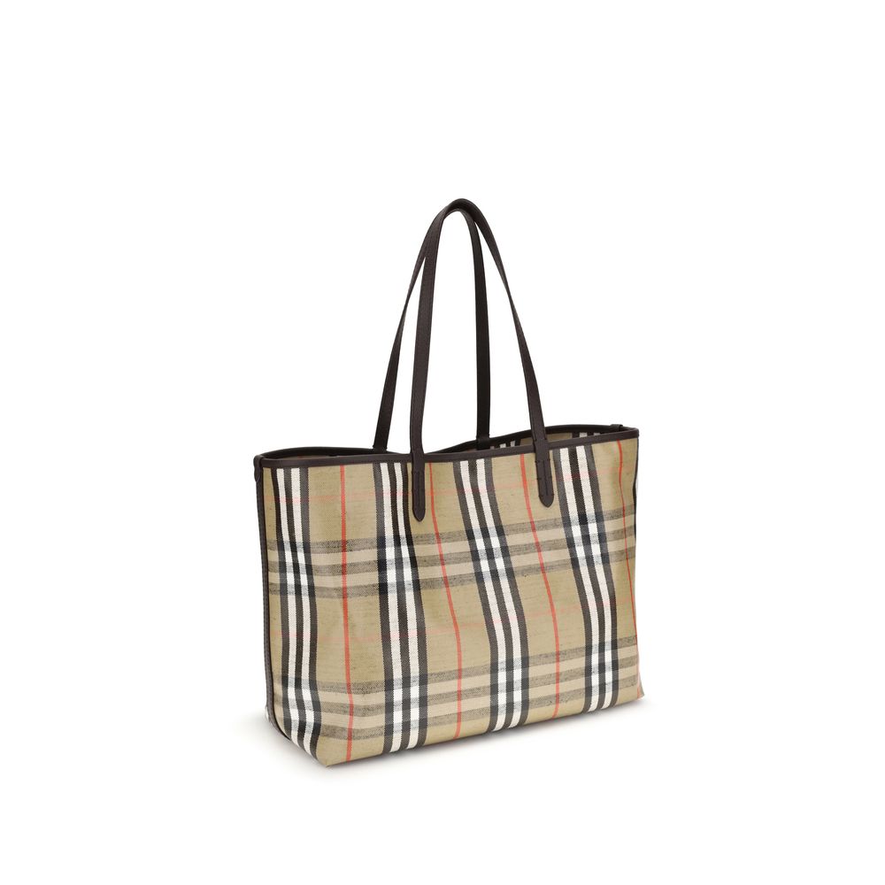 Sac à main cabas en coton Burberry