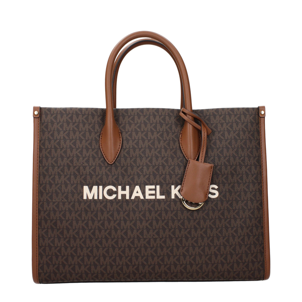 Sac à main en tissu marron Michael Kors