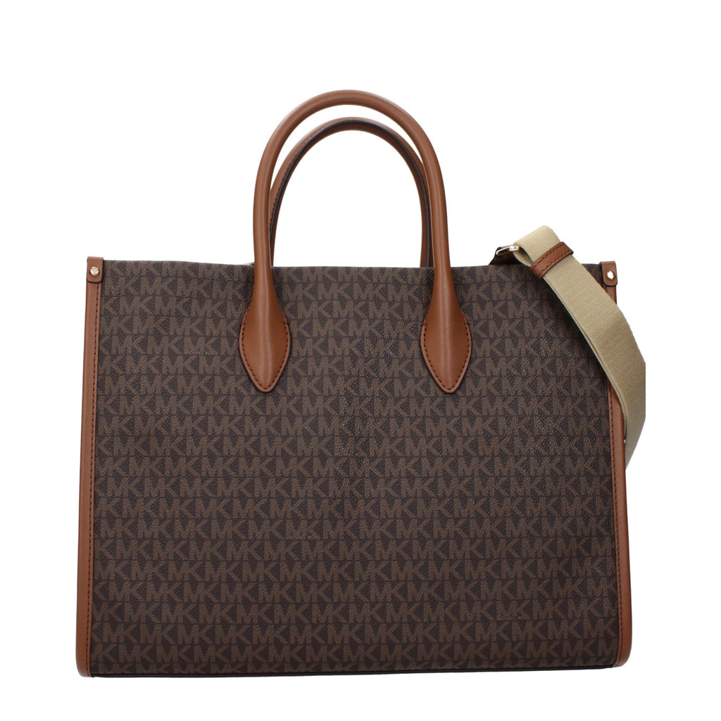 Sac à main en tissu marron Michael Kors
