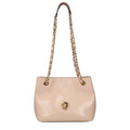 Sac bandoulière en cuir rose Versace