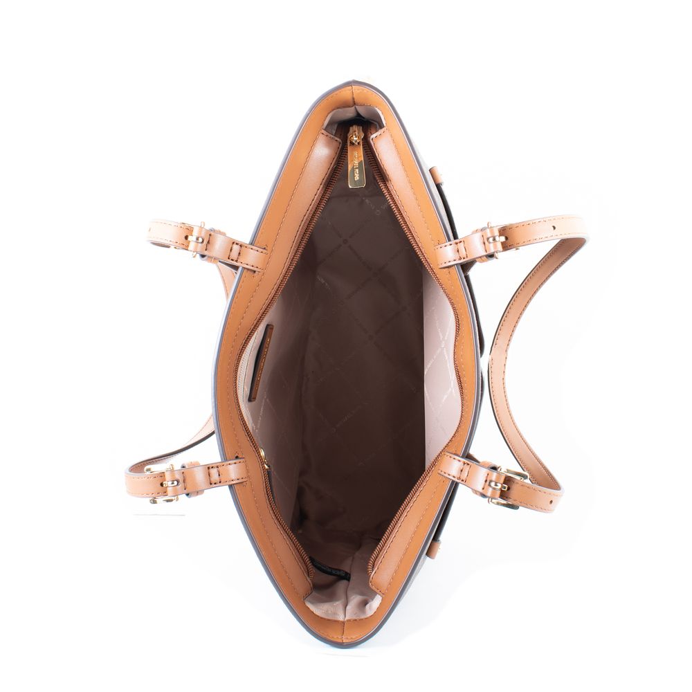 Sac à main en toile marron Michael Kors