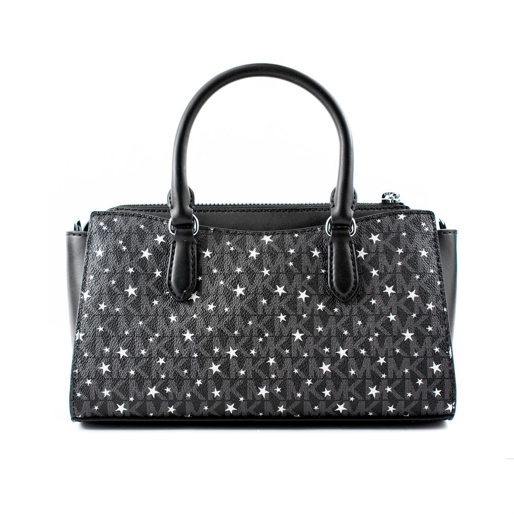 Sac à main en toile noire Michael Kors