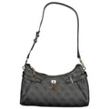 Guess black polyurethane crossbody bag