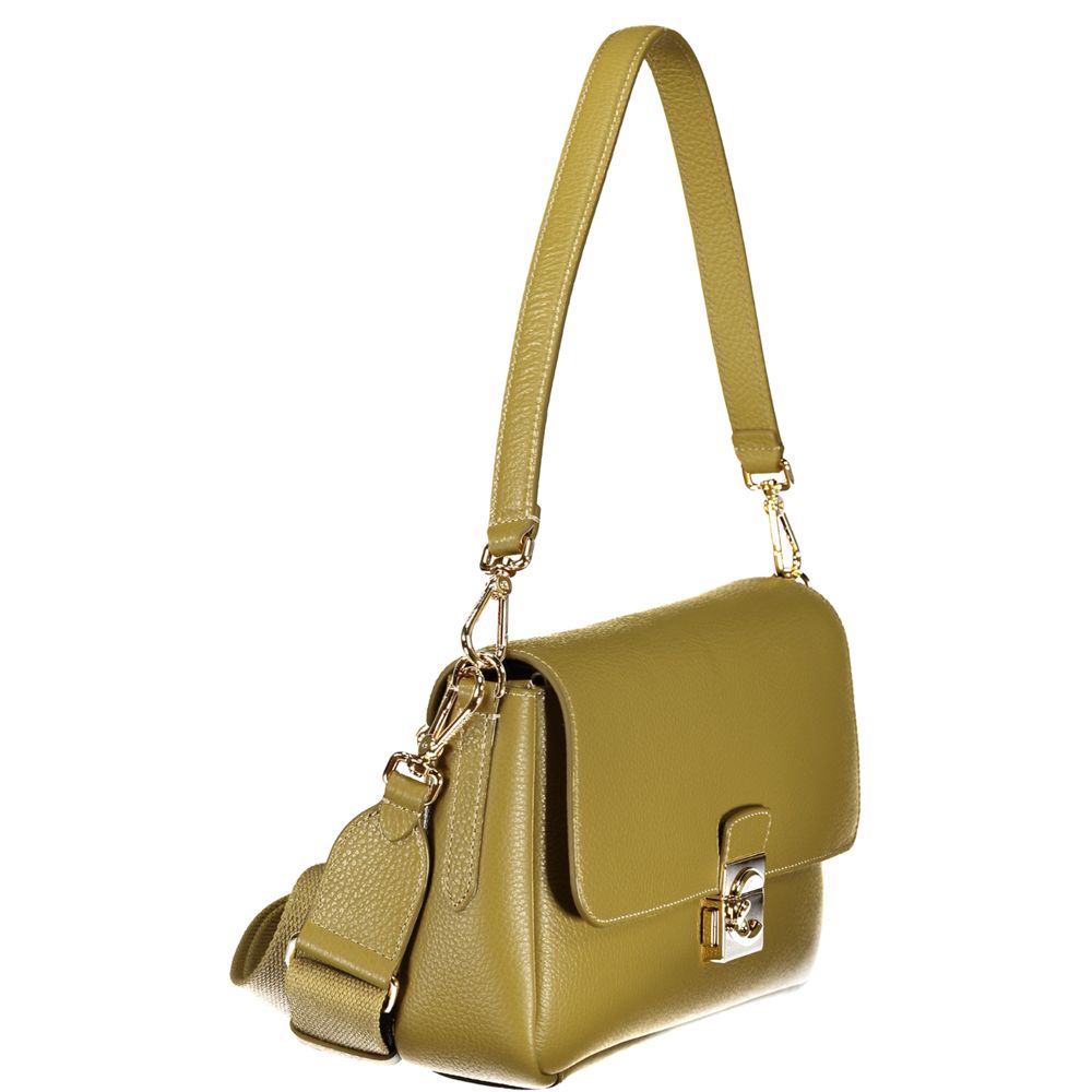 Verde Leather Women Handbag Coccinelle