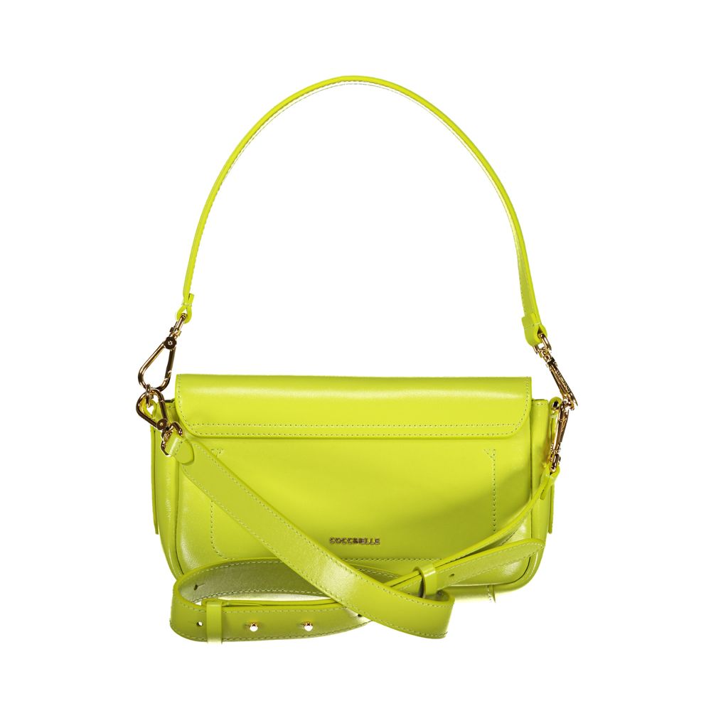 Sac à main en cuir vert Coccinelle