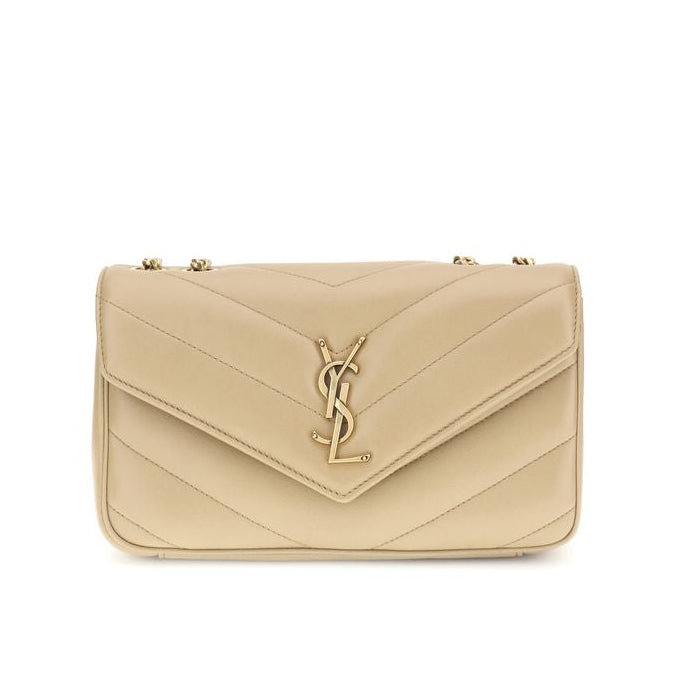Sac bandoulière Beige Lamb Ovis Aries Saint Laurent