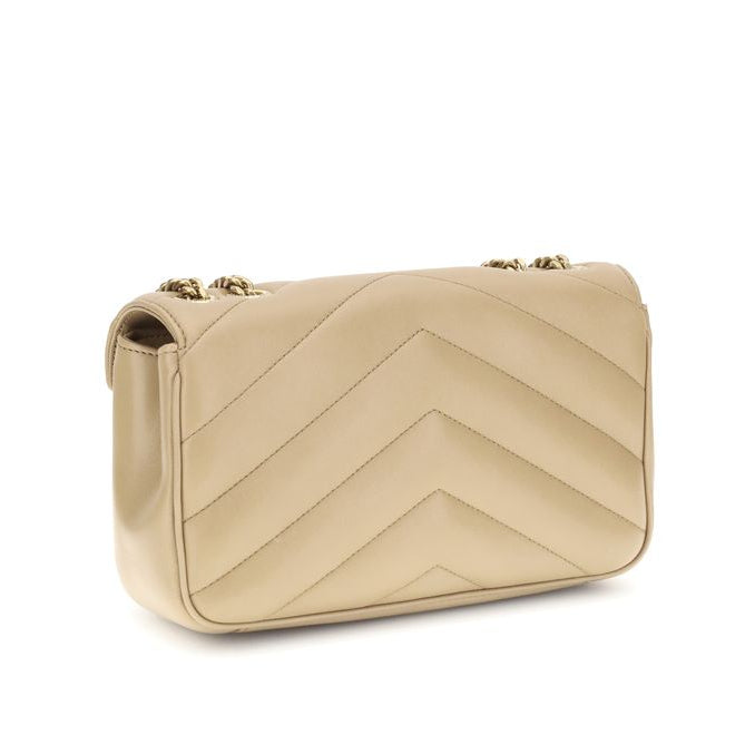 Sac bandoulière Beige Lamb Ovis Aries Saint Laurent