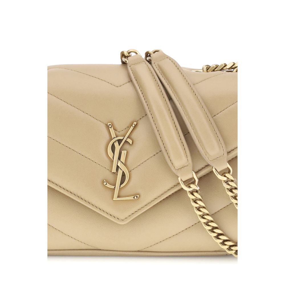 Sac bandoulière Beige Lamb Ovis Aries Saint Laurent