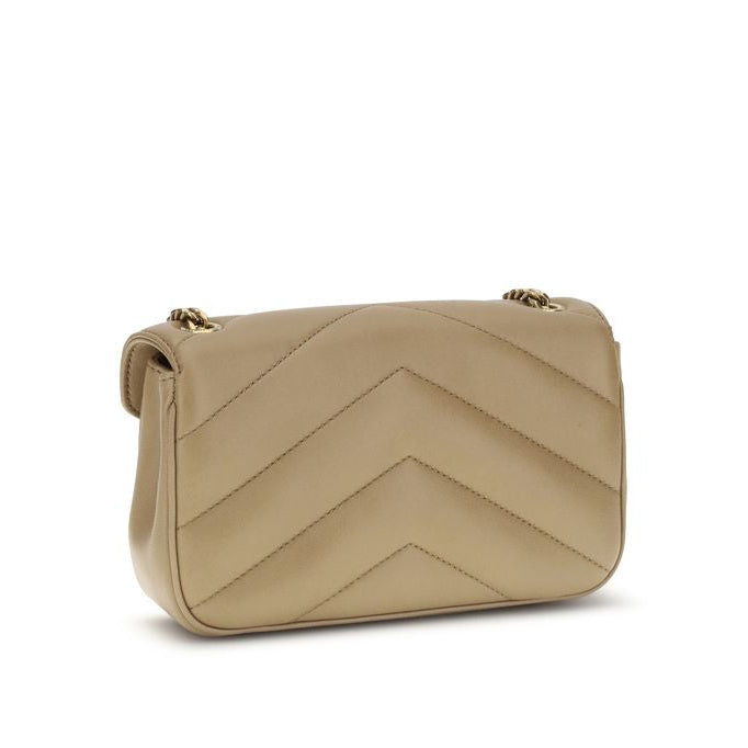 Sac bandoulière Beige Lamb Ovis Aries Saint Laurent