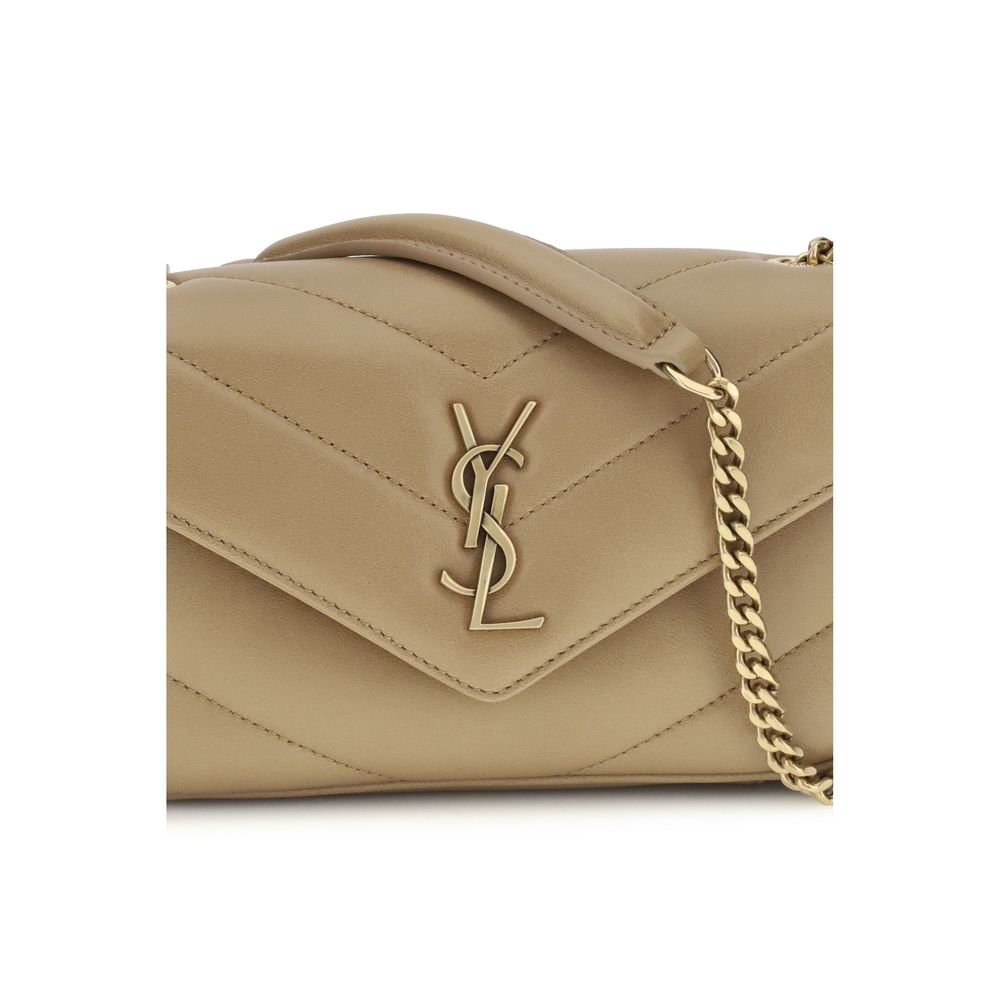 Sac bandoulière Beige Lamb Ovis Aries Saint Laurent