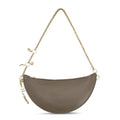 Sac bandoulière Bos Taurus en cuir de veau gris Chloé