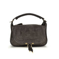 Sac bandoulière Bos Taurus en cuir de veau marron Chloé