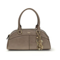 Bolso de mano Chloé de piel de becerro gris Bos Taurus