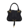 Sac bandoulière Bos Taurus en cuir de veau noir Chloé