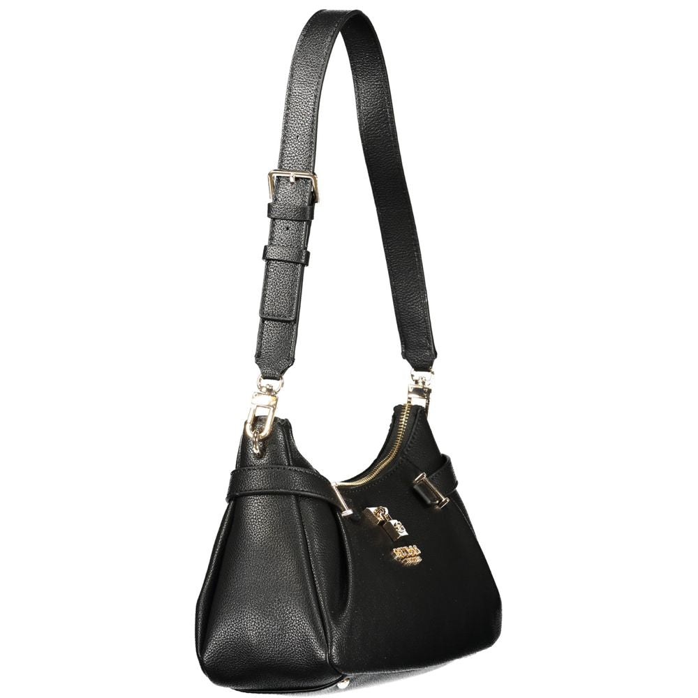 Sac à main en polyuréthane noir Guess