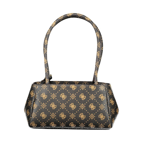 Bolso de Mujer de Poliuretano Marrón Guess