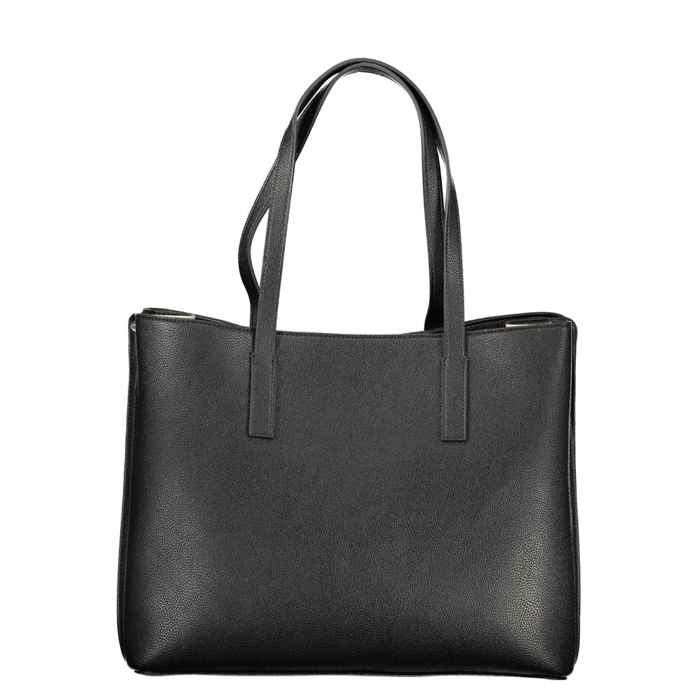 Sac à main en polyuréthane noir Guess