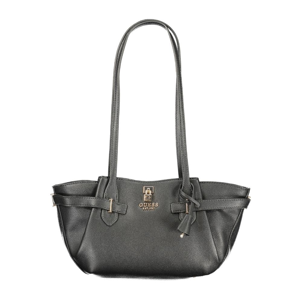 Nero Polyurethane Women Handbag Guess