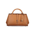 Sac à main en polyuréthane marron Guess