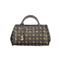 Sac à main en polyuréthane marron Guess