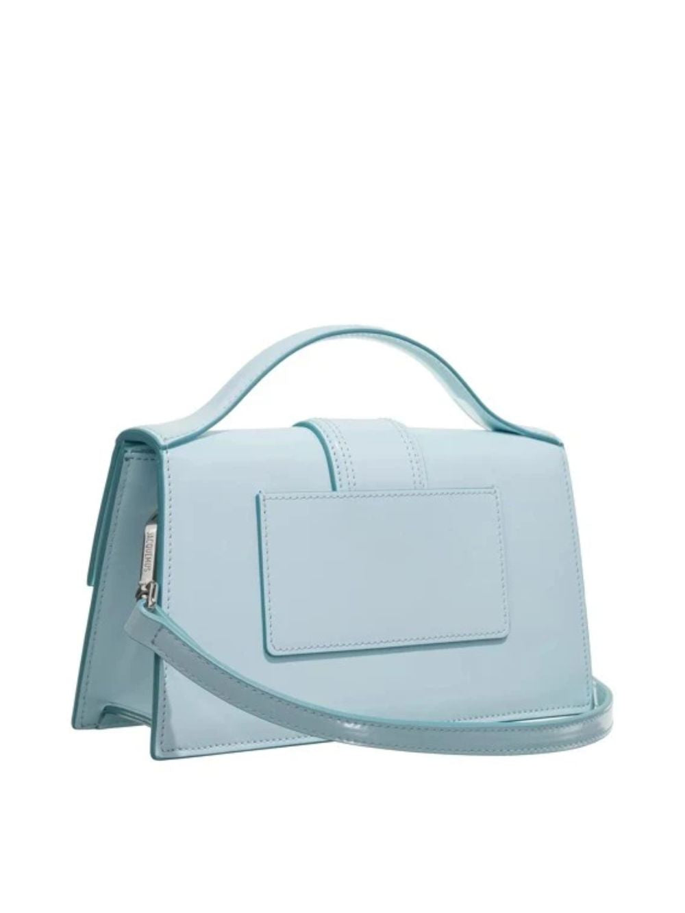 Sac à main Le Grand Bambino en cuir bleu pâle Jacquemus