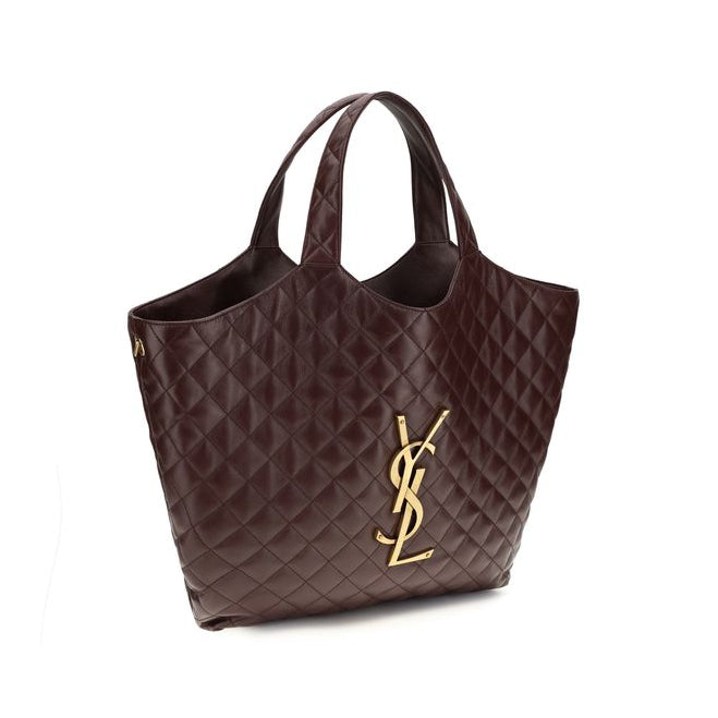 Sac bandoulière Bordeaux Lamb Ovis Aries Saint Laurent