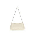 Sac bandoulière Bos Taurus en cuir de veau beige Jacquemus