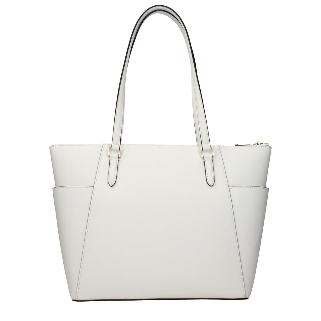 Sac à main en cuir blanc Michael Kors