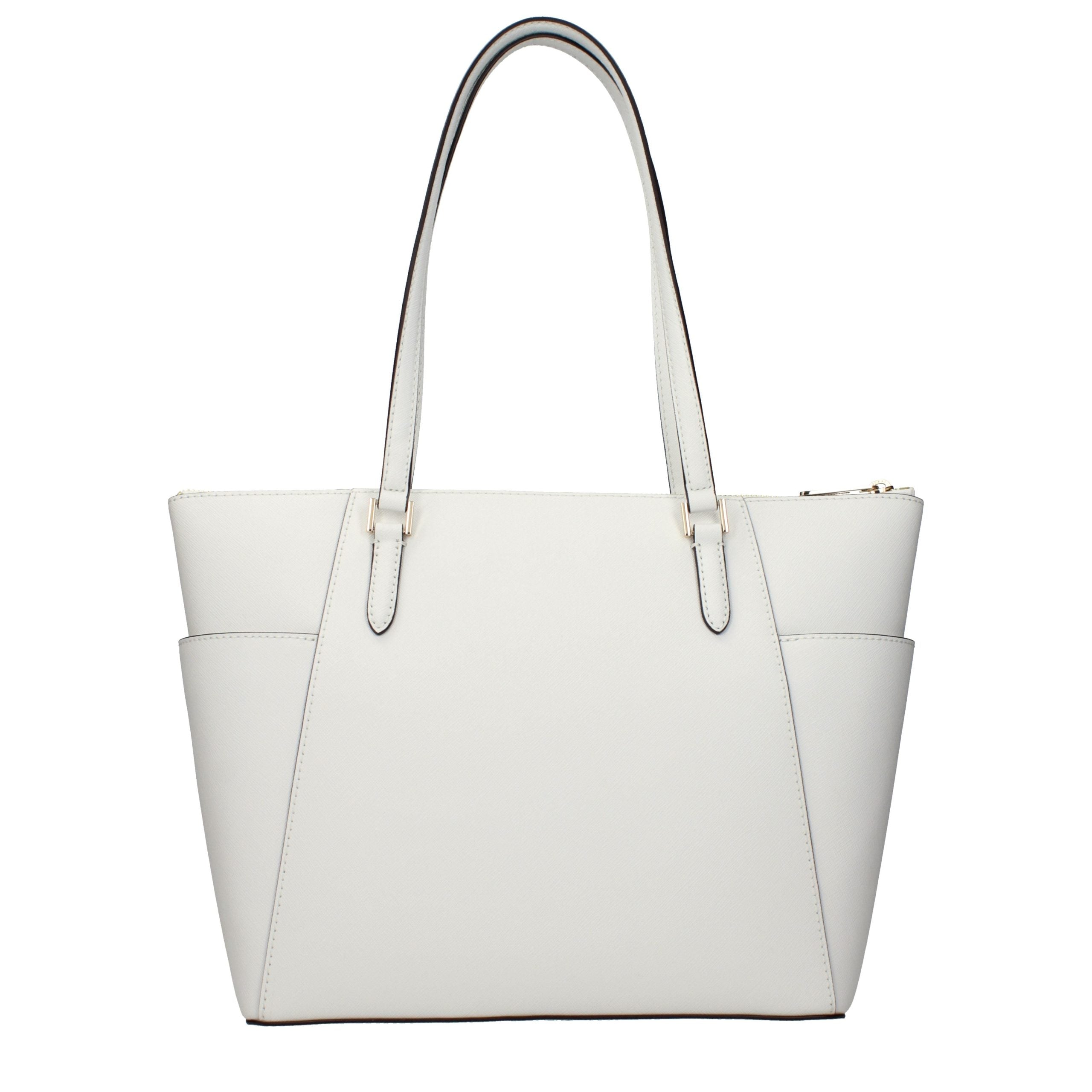 Sac à main en cuir blanc Michael Kors