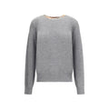 Sweat gris en coton Burberry