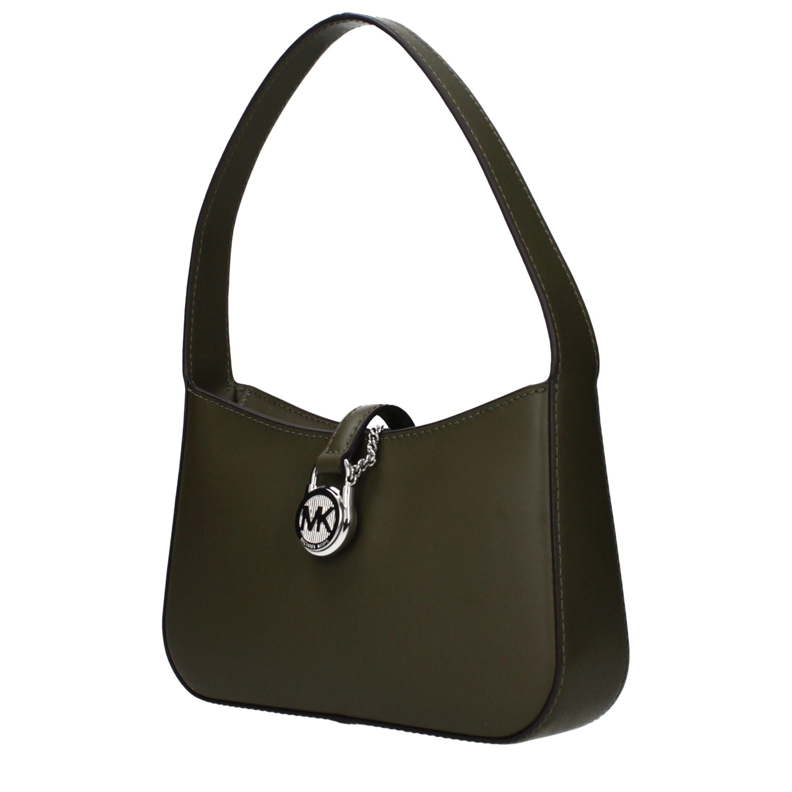 Sac à main en cuir vert Michael Kors