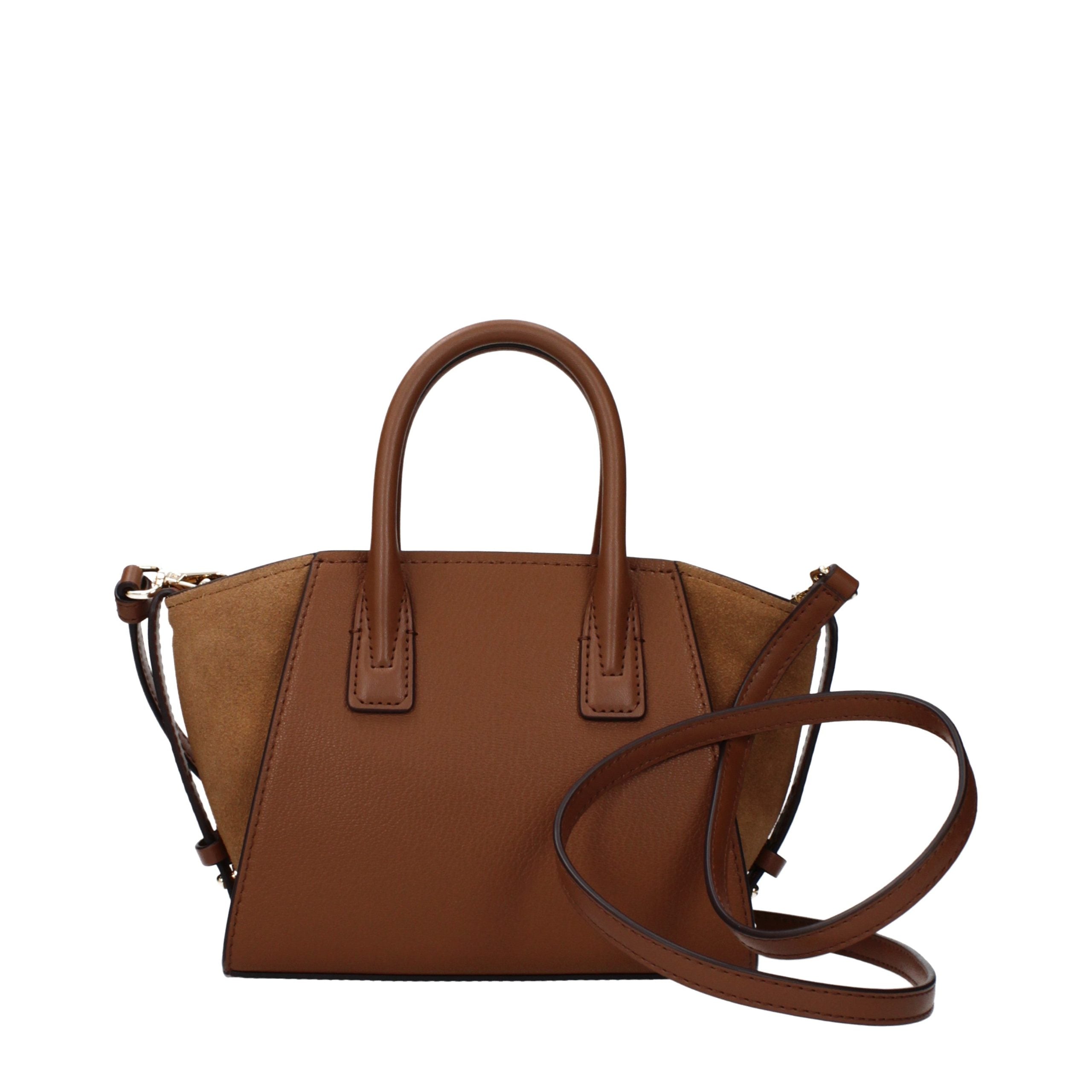 Sac à main en cuir marron Michael Kors