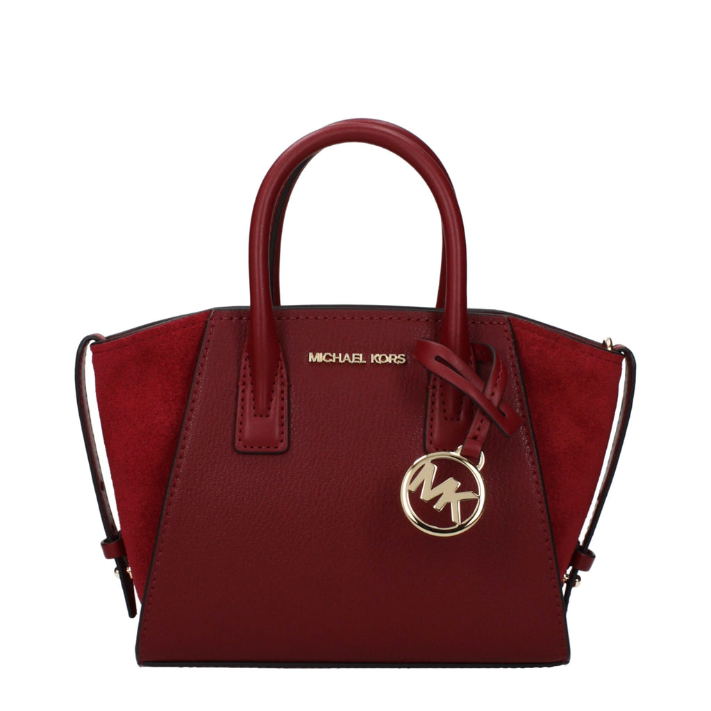 Sac à main en cuir rouge Michael Kors