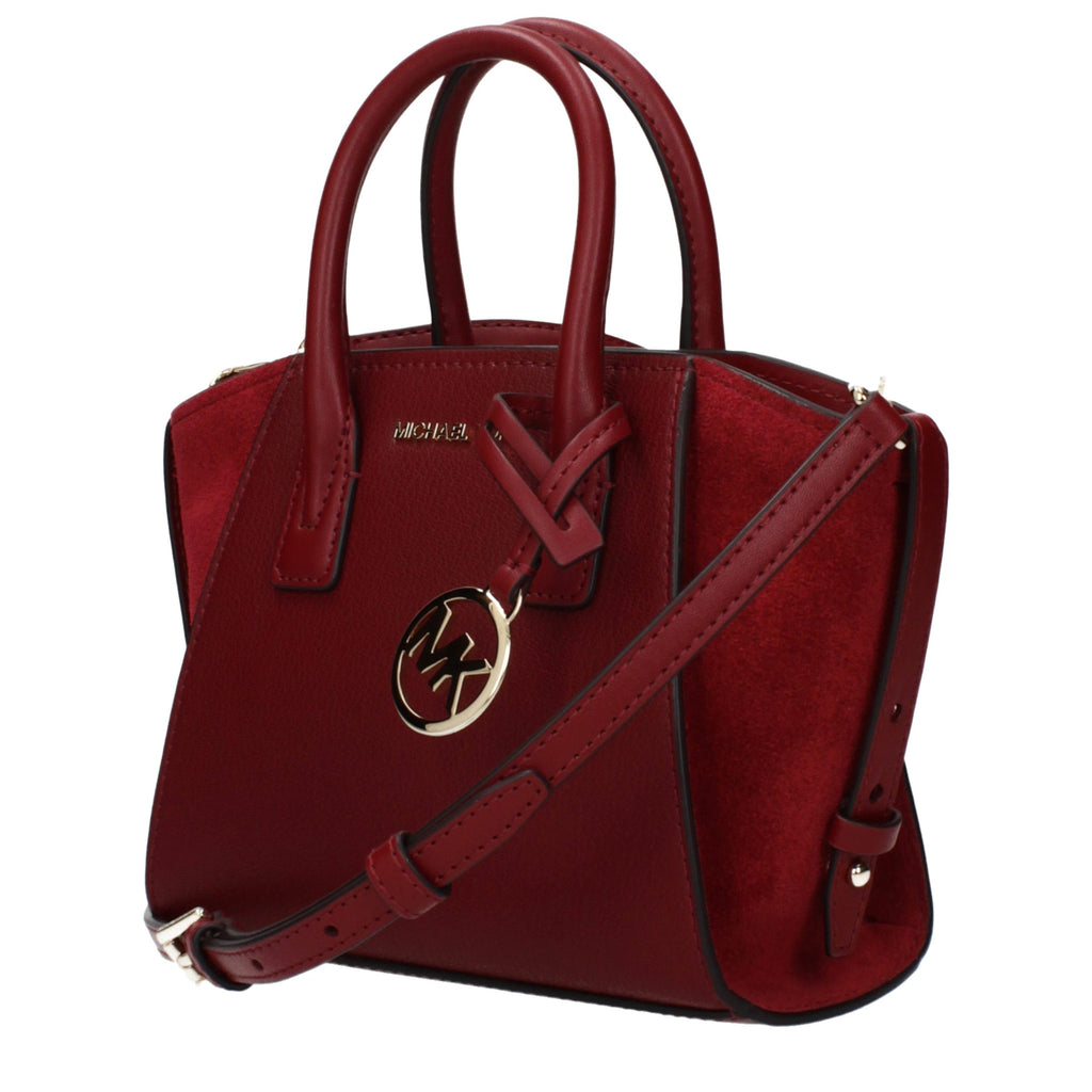 Sac à main en cuir rouge Michael Kors