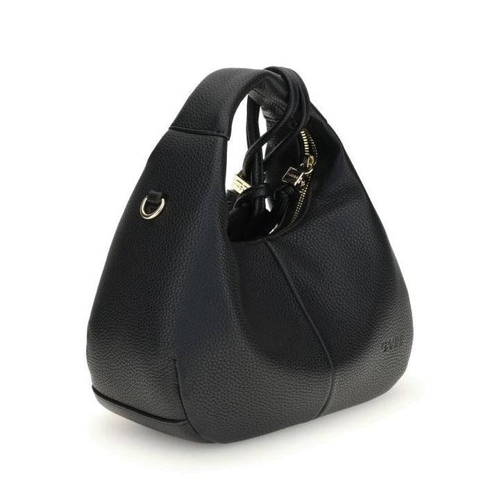 Black Recycled Polyester Handbag Ganni
