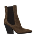 Bottines en cuir marron Jimmy Choo