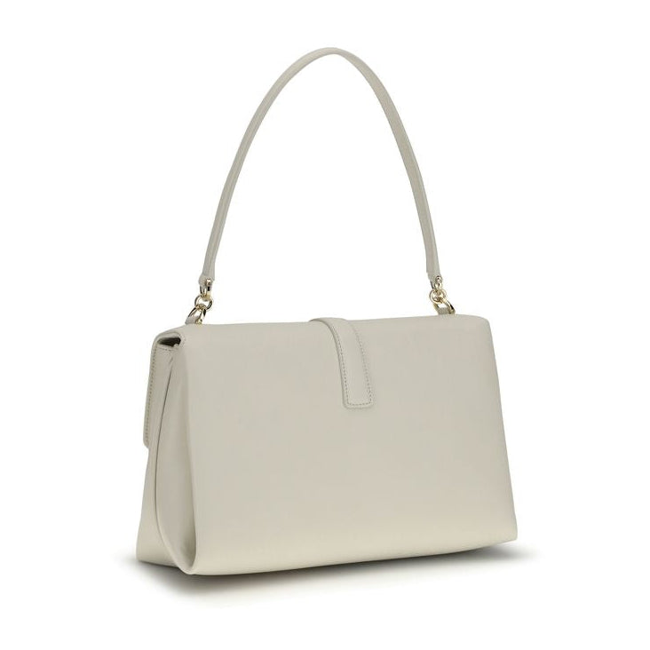 Sac bandoulière Bos Taurus en cuir de veau blanc Ferragamo