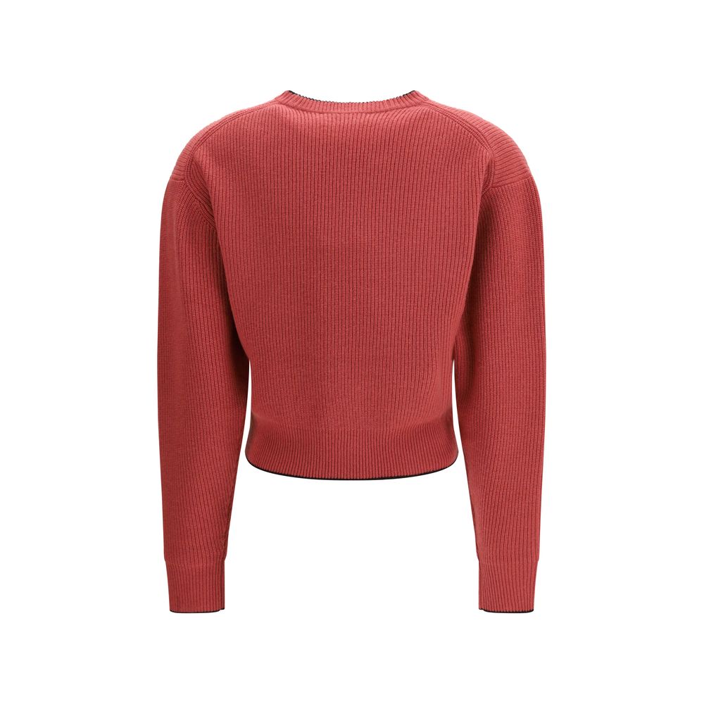 Pull en laine rouge Chloé