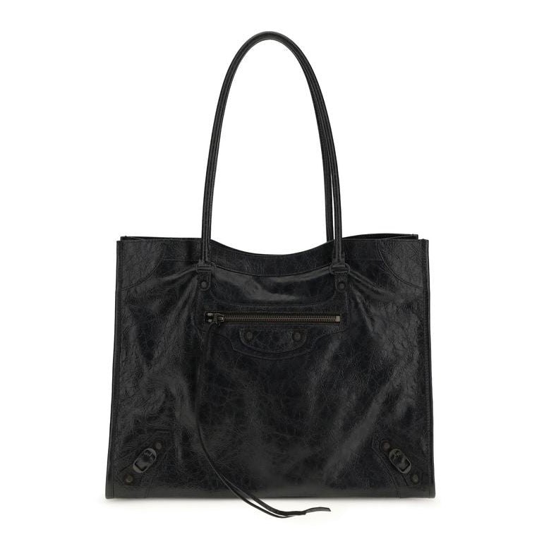 Black Lamb Ovis Aries Aries Shoulder Bag Balenciaga