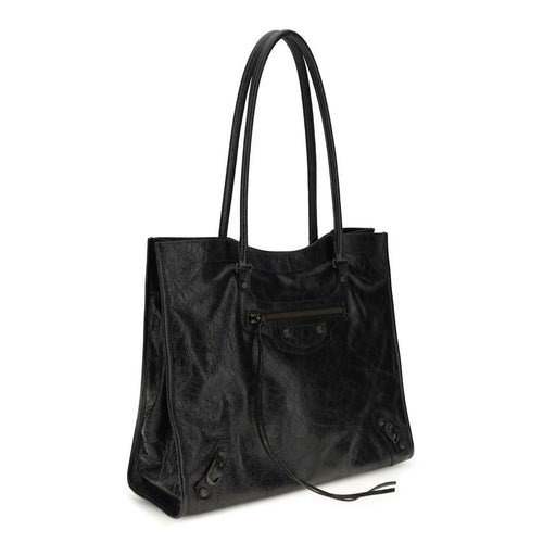 Black Lamb Ovis Aries Aries Shoulder Bag Balenciaga