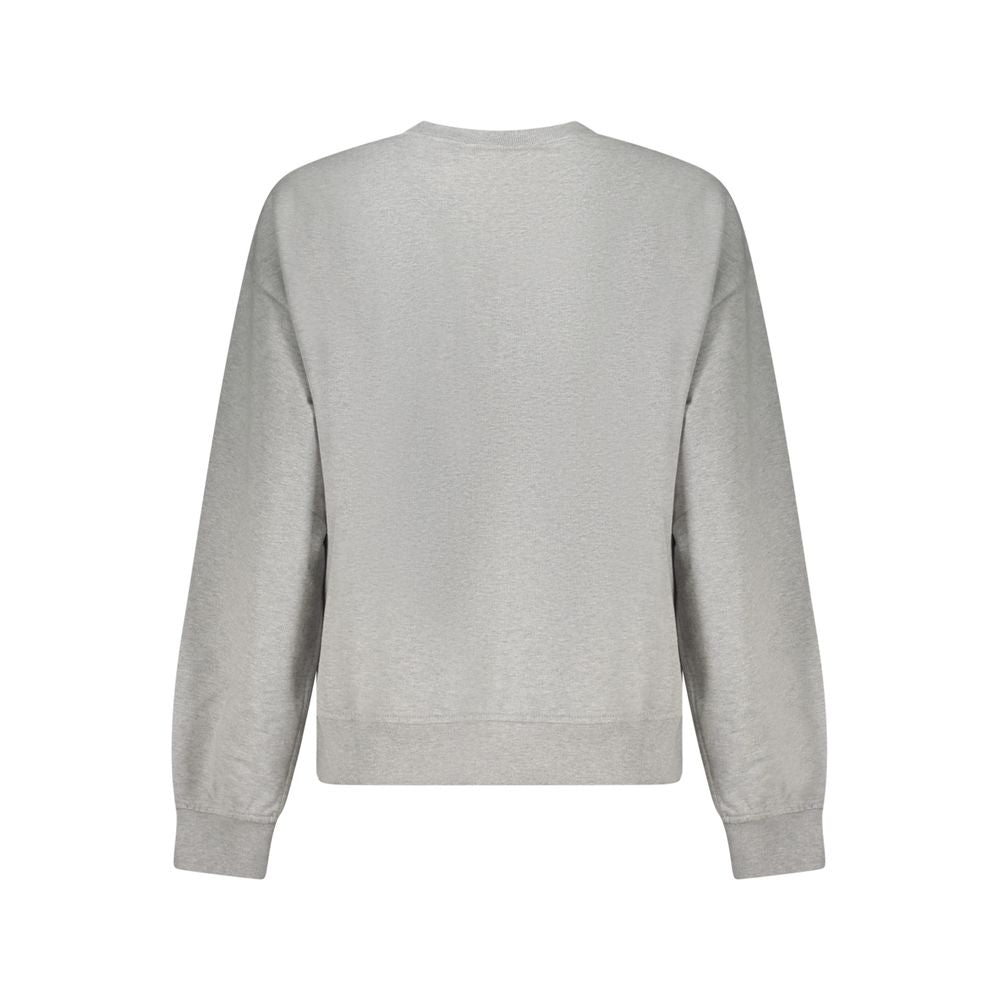 Sweat gris en coton Calvin Klein