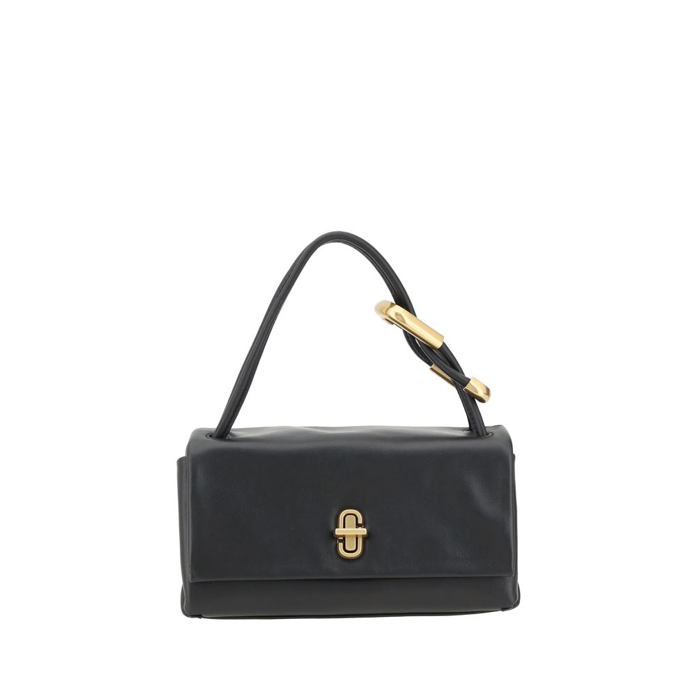 Sac bandoulière Bos Taurus en cuir de veau noir Marc Jacobs