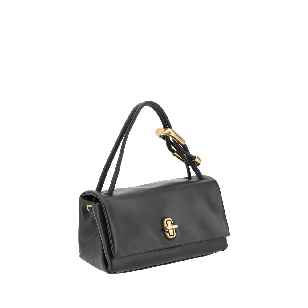 Sac bandoulière Bos Taurus en cuir de veau noir Marc Jacobs