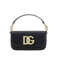 Sac à main Bos Taurus en cuir de veau noir Dolce&Gabbana