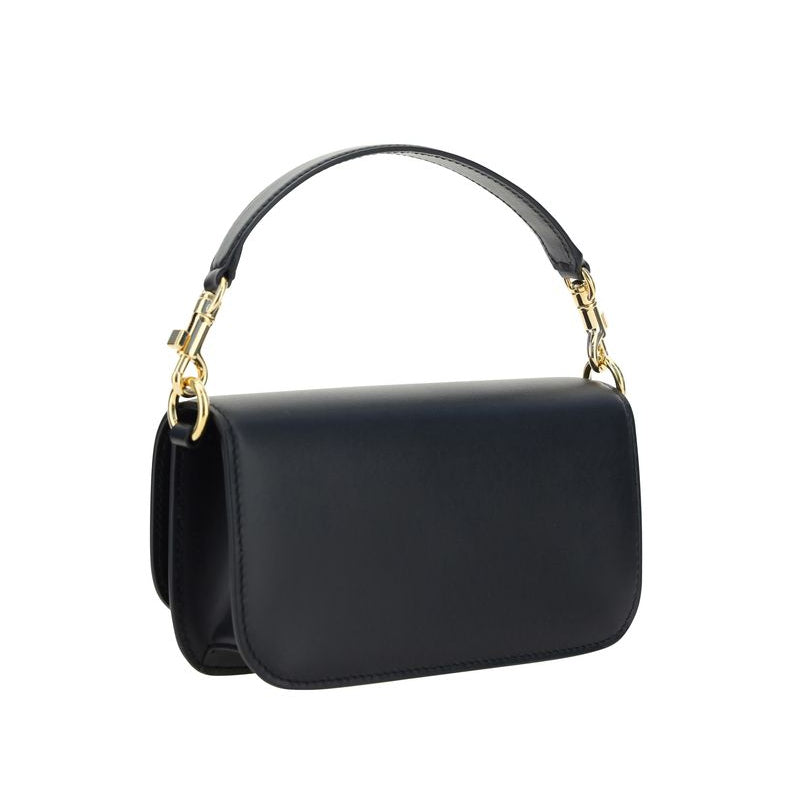 Sac à main Bos Taurus en cuir de veau noir Dolce&Gabbana